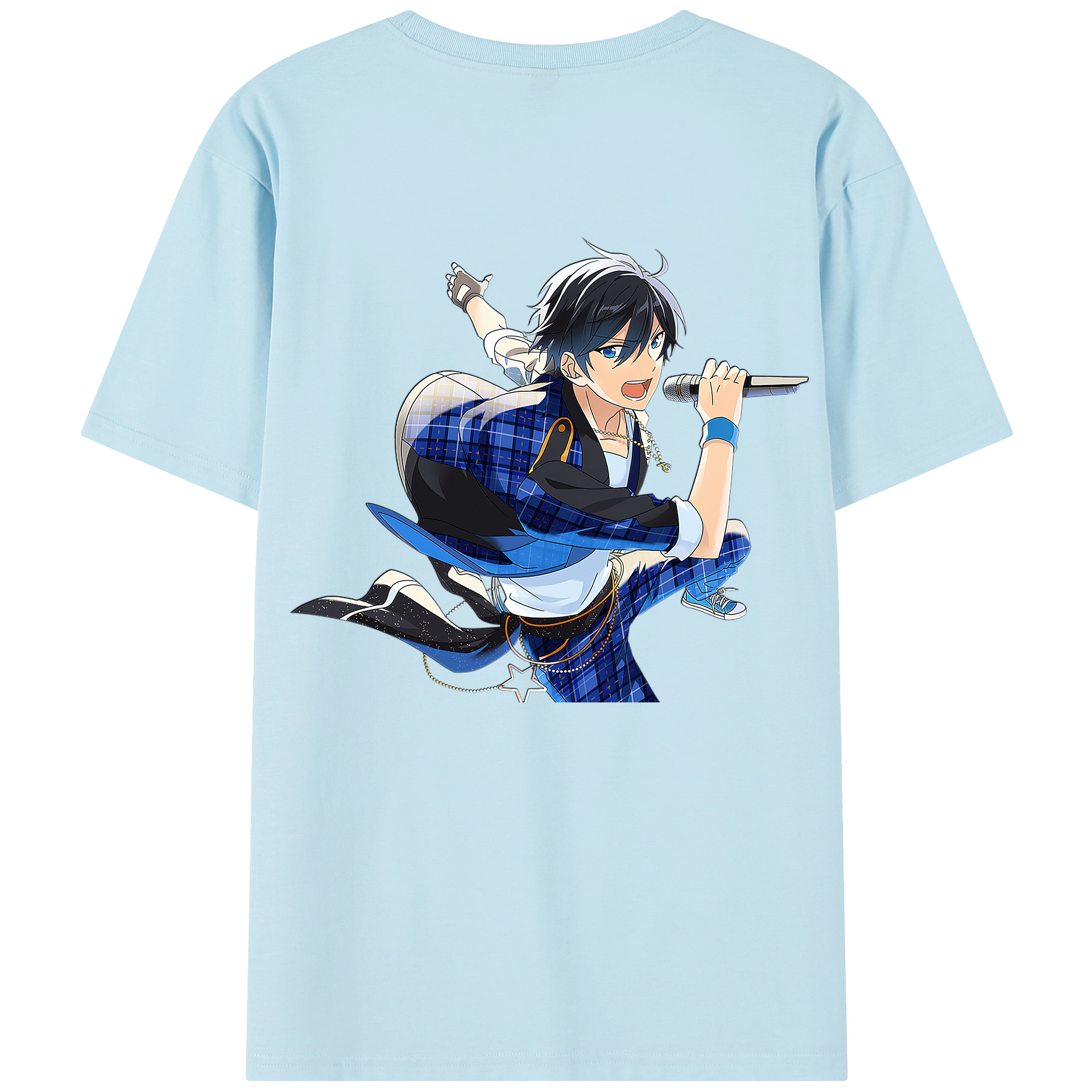 （画像用） あんさんぶるスターズ! Ensemble Stars 綿100％半袖Tシャツ（背面プリント）